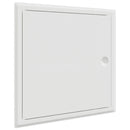vidaXL Hozzáférési panel Fehér 33 x 33 x 3 cm Acél