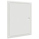vidaXL Hozzáférési panel Fehér 43 x 33 x 3 cm Acél