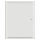 vidaXL Hozzáférési panel Fehér 43 x 33 x 3 cm Acél