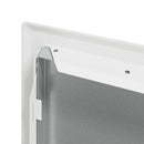 vidaXL Hozzáférési panel Fehér 63 x 33 x 3 cm Acél