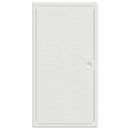 vidaXL Hozzáférési panel Fehér 63 x 33 x 3 cm Acél