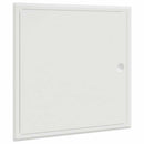 vidaXL Hozzáférési panel Fehér 43 x 43 x 3 cm Acél