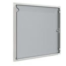 vidaXL Hozzáférési panel Fehér 53 x 53 x 3 cm Acél