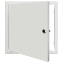 vidaXL Hozzáférési panel Fehér 33 x 33 x 3 cm Acél