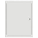 vidaXL Hozzáférési panel Fehér 43 x 33 x 3 cm Acél