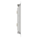 vidaXL Hozzáférési panel 2 pcs Fehér 23 x 23 x 3 cm Acél