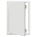 vidaXL Hozzáférési panel Fehér 33 x 23 x 3 cm Acél