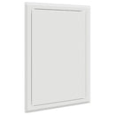 vidaXL Hozzáférési panel Fehér 33 x 23 x 3 cm Acél