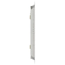 vidaXL Hozzáférési panel Fehér 33 x 23 x 3 cm Acél