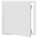 vidaXL Hozzáférési panel Fehér 33,5 x 33,5 x 3 cm Acél