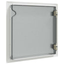 vidaXL Hozzáférési panel Fehér 33,5 x 33,5 x 3 cm Acél
