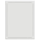 vidaXL Hozzáférési panel Fehér 43,5 x 33 x 3 cm Acél