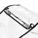 vidaXL Kisállat babakocsi takaró Átlátszó 66 x 35 x 59 cm PVC