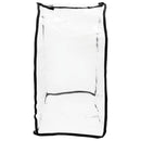 vidaXL Kisállat babakocsi takaró Átlátszó 66 x 35 x 59 cm PVC