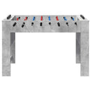 vidaXL Foci Asztal Beton Szürke 125 x 60,5 x 80 cm Faanyag