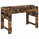 vidaXL Foci Asztal Füstölt tölgy 125 x 60,5 x 80 cm Faanyag