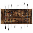 vidaXL Foci Asztal Füstölt tölgy 125 x 60,5 x 80 cm Faanyag