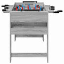 vidaXL Foci Asztal Szürke Sonoma 125 x 60,5 x 80 cm Faanyag