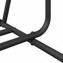 vidaXL Ruhafogó Fekete 62 x 48 x 158 cm Acél