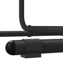 vidaXL Ruhafogó Fekete 62 x 48 x 158 cm Acél