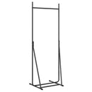 vidaXL Ruhafogó Fekete 62 x 48 x 158 cm Acél
