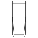 vidaXL Ruhafogó Fekete 62 x 48 x 158 cm Acél