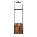 vidaXL Ruhafogó tárolóval Barna Tölgy 100 x 44 x 160 cm Faanyag