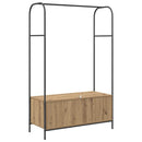 vidaXL Ruhafogó tárolóval Barna Tölgy 100 x 44 x 160 cm Faanyag