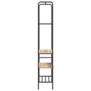 vidaXL Ruhatartó polcokkal Egyéb sonoma tölgy 60 x 30 x 171 cm Faanyag