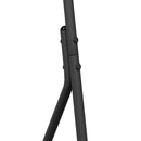 vidaXL Ruhafogó Fekete 60 x 53 x 155 cm Acél