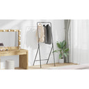 vidaXL Ruhafogó Fekete 60 x 53 x 155 cm Acél