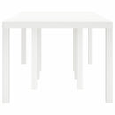 vidaXL Kerti Asztal Fehér 250 x 100 x 73 cm polirattan