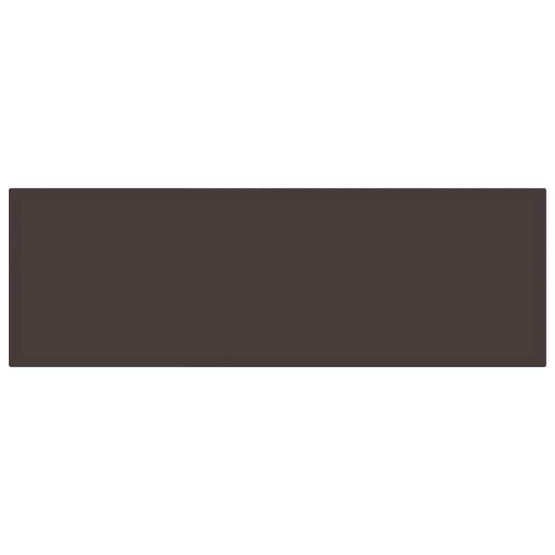 vidaXL Kerti Étkezőasztal Barna 300 x 100 x 73 cm polirattan