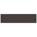 vidaXL Kerti Asztal Barna 400 x 100 x 73 cm polirattan