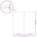vidaXL Medence alatlappal 1 274 x 274 x 0,1 cm Négyzet Nemes szövet