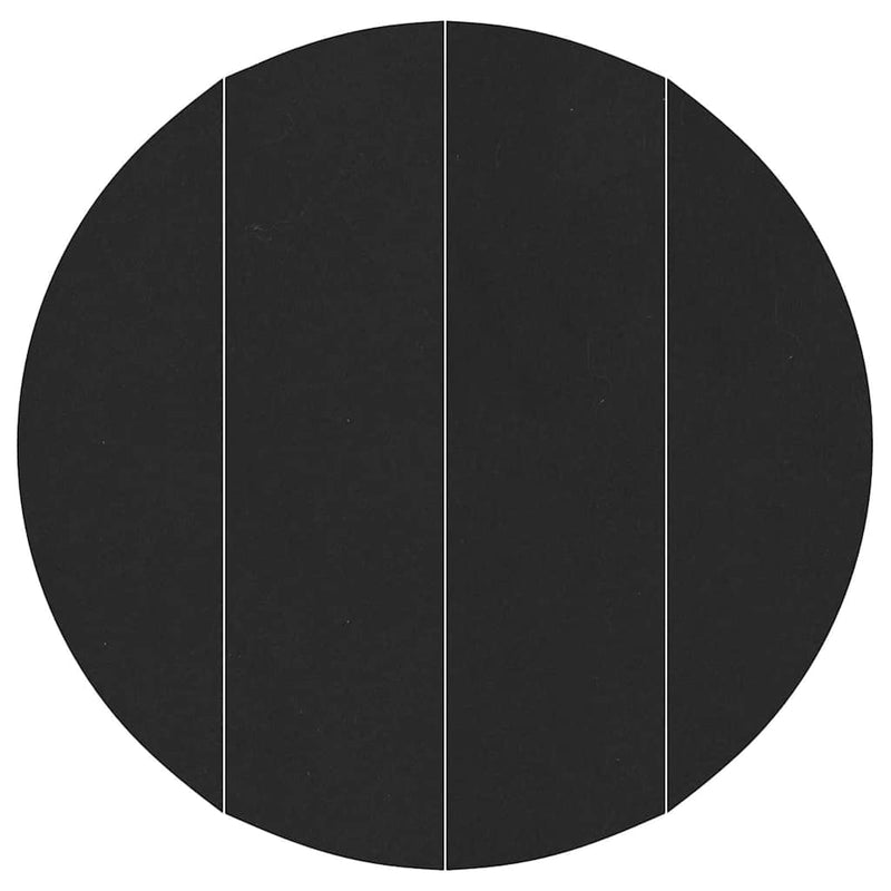 vidaXL Medence alatlappal Fekete Ø 428 cm Poliészter geotextília