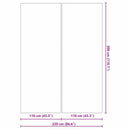 vidaXL Medence alatlappal Fekete 300 x 220 cm Poliészter geotextília