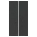 vidaXL Medence alatlappal Fekete 420 x 220 cm Poliészter geotextília