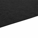 vidaXL Medence alatlappal Fekete 500 x 250 x 0,1 cm Nemes szövet