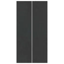 vidaXL Medence alatlappal Fekete 500 x 250 cm Poliészter geotextília