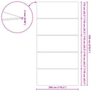 vidaXL Medence alatlappal Fekete 550 x 280 x 0,1 cm Nemes szövet