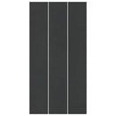 vidaXL Medence alatlappal Fekete 640 x 321 cm Poliészter geotextília