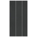 vidaXL Medence alatlappal Fekete 750 x 372 cm Poliészter geotextília