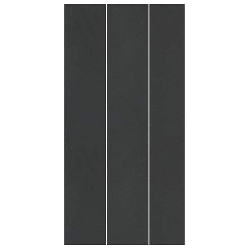 vidaXL Medence alatlappal Fekete 750 x 372 cm Poliészter geotextília
