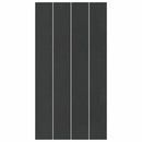 vidaXL Medence alatlappal Fekete 820 x 420 cm Poliészter geotextília