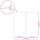 vidaXL Medence alatlappal 274 x 274 x 0,1 cm Nemes szövet