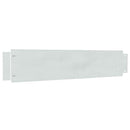 vidaxl Fű kerítés Horganyzott szín 100 x 20 x 0.07 cm Horganyzott Acél
