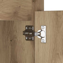 vidaXL LED Éjjeli Szekrény 2 pcs kézműves tölgy 38 x 34 x 61 cm