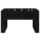 vidaXL Foci Asztal Fekete Tölgy 146,5 x 74 x 85 cm Faanyag