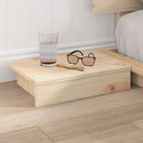 vidaXL Ágykeret Barna 120 x 200 cm faszínű